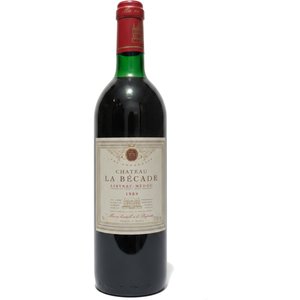 Château La Bécade Château La Bécade 1989 France