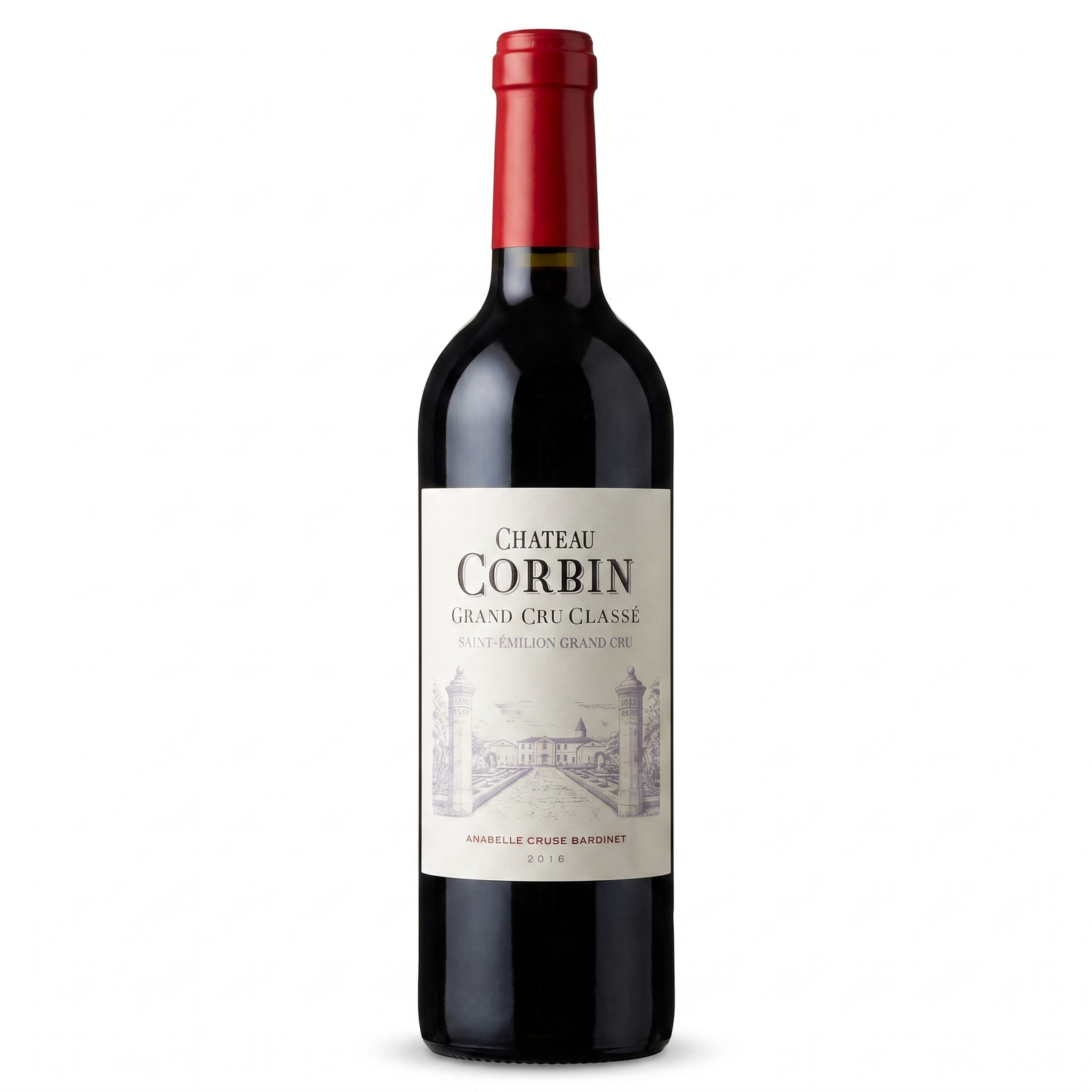 Anabelle Cruse Bardinet Château Corbin 2016 France