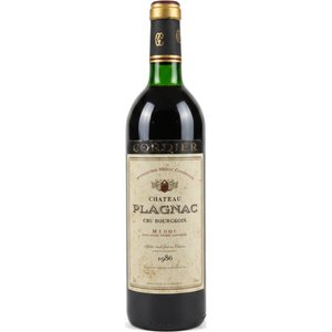 Château Plagnac Château Plagnac 1986 France